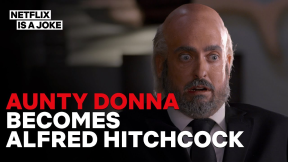 Zach Ruane from Aunty Donna Transforms Into Alfred Hitchcock | Netflix Is A Joke