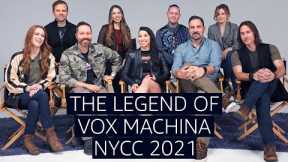 The Legend of Vox Machina | Critical Role Cast Panel | NYCC 2021 | Prime Video