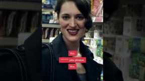 Trying to play it cool vs your inner monologue - Fleabag #shorts | Prime Video