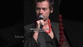 Harry Styles Interview - My Policeman #shorts | Prime Video