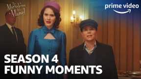 Maisel's Funny Moments Season 4 | The Marvelous Mrs. Maisel | Prime Video