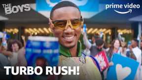 A-Train's Turbo Rush Commercial | The Boys Clip | Prime Video