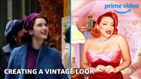 A Dazzling and Marvelous Mrs. Maisel Holiday Party Look | Prime Video