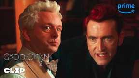 Crowley's 'Proper' Apology to Aziraphale | Good Omens | Prime Video