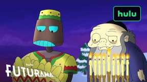 Futurama|Season 11 Episode 6|A Vacation for Everybody with Kwanzaabot: Sneak Peek|Hulu