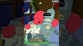 Aww Take A Look At Bender and Zoidberg Bonding|Futurama: New Season|Hulu #shorts