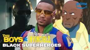 LIVE! Our Favorite Black Supes on Prime Video | The Boys & Invincible | Prime Video