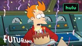 Fry's Surprise Birthday Celebration Turned Disaster|Futurama New Season|Hulu