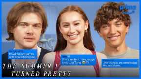 The Summer I Turned Pretty Cast React To Fan Comments | Prime Video