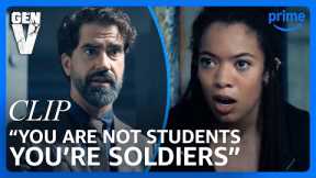 School Dean Forces Supes to Fight | Gen V S2 | Clip | Prime Video