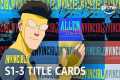 All Invincible Title Cards S1-3 |