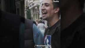 Lin-Manuel Freestyles before Hamilton! #LinManuelMiranda #Hulu