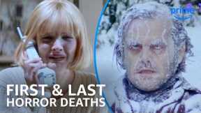 7 First & Last Horror Movie Deaths | Scream, The Shining & More | Prime Video