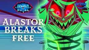 Alastor Breaks Free From His Leash | Hazbin Hotel S2 | Clip | Prime Video
