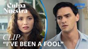 She Confronts Him About His Past | Culpa Nuestra | Clip | Prime Video