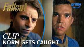 Norm Gets Caught Lying to the Vault-Tec Executives | Fallout Season Two | Clip | Prime Video