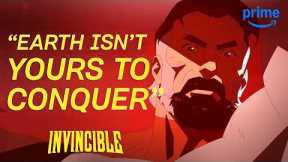Omni-Man Obliterates the Flaxans | Invincible | Clip | Prime Video