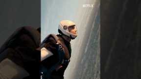 Gabe Basso’s epic stunt to deliver The Night Agent trailer