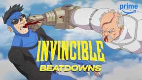 Most BRUTAL Beatdowns from S1-3 | Invincible | Prime Video