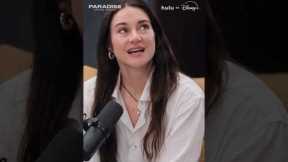 Now I’M getting emotional watching Shailene get emotional. 🥹 #ParadisePodcast