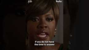 Annalise Keating isn't afraid of anyone. #HowToGetAwayWithMurder #ViolaDavis #Hulu