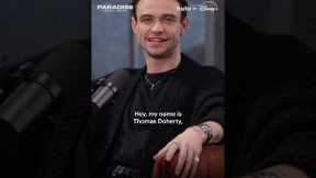 I have so many questions. Thomas Doherty is on the #ParadisePodcast this week with answers. 🙂‍↕️