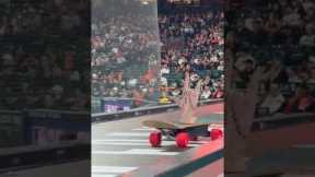 Thing lending a hand in the stands at #OpeningNight