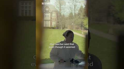 How it all began. #TheTestaments #Hulu