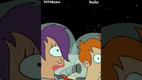Fry and Leela beat Artemis II to the moon 🚀 #Futurama #ArtemisII #Hulu