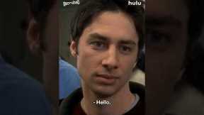 JD... Meet Elliot 🥲  #Scrubs #Hulu #ZackBraff