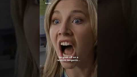 Cox has no filter 😂 #Scrubs #ZachBraff #Hulu