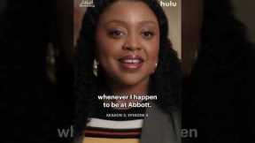 Just some light spying... #AbbottElementary #Hulu