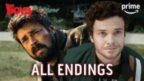Every Ending Scene from The Boys Seasons 1-5 | Prime Video