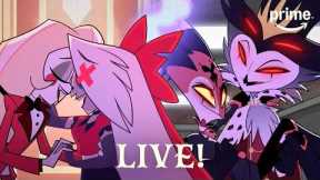 LIVE! Charlie & Vaggie x Stolas & Blitzø SUPERCUT | Hazbin Hotel x Helluva Boss | Prime Video