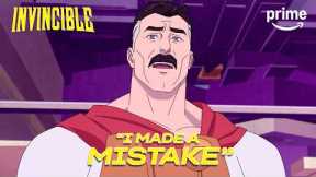 Invincible & Omni-Man's Tense Season 2 Reunion | Invincible | Clip | Prime VIdeo