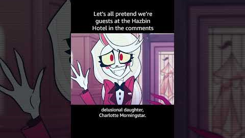 Check in! Pretend you're a guest at the Hazbin Hotel in the comments | Hazbin Hotel | Prime Video