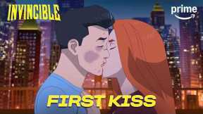 Mark & Eve's First Kiss | Invincible Season 3 | Clip | Prime Video