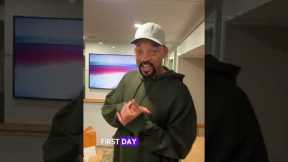 Will Smith’s first day on set of #Supermax. | Prime Video