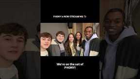 A very important message from the cast of Phony.