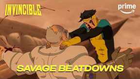 Invincible’s Most Brutal Beatdowns | Invincible Season 4 | Prime Video